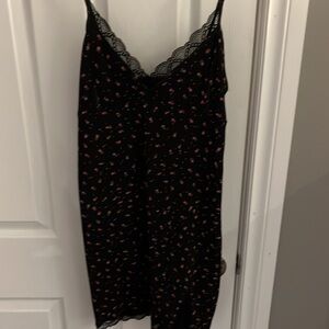 Black and Pink Garage Dress